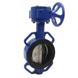 Затвор поворотный межфланцевый ABRA-BUV-VF826D600G Ду600 Ру16 с редуктором
