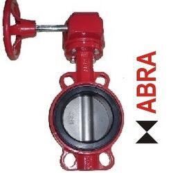 Затвор поворотный межфланцевый ABRA-BUV-VF866D032/040G Ду32/40 Ру16 с редуктором
