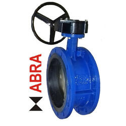 Затвор поворотный фланцевый ABRA-BUV-FL226D1000G Ду1000 Ру10 с редуктором