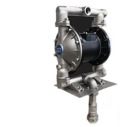 Пневматический бочковой мембранный насос GEMATECH GT1-D25-AL