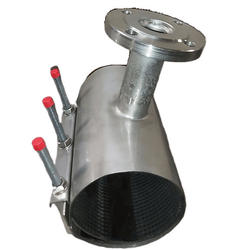 Хомут врезной ОД=139-150 L=400 фланец ДУ50
